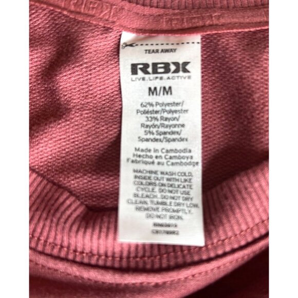 RBX Active Womens Auburn Crewneck Long Sleeve Sweatshirt Size Medium - Picture 6 of 14